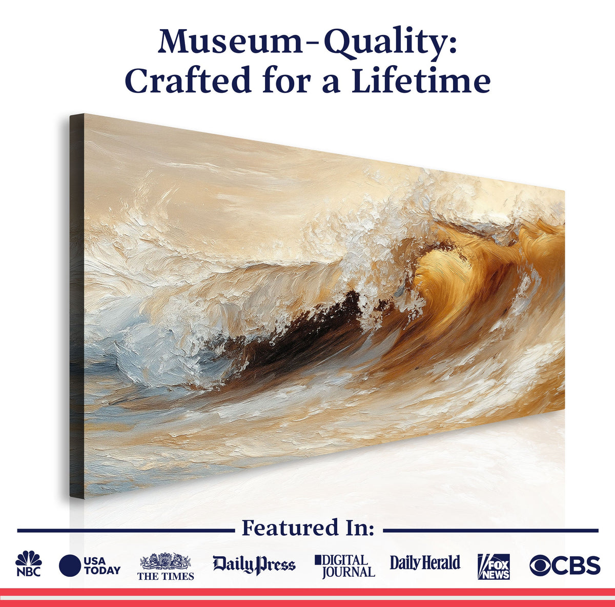 Ocean Wave Seascape Wall Art III