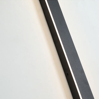 Linear LED Outdoor Wall Light Minimalist Exterior Wall Lamp