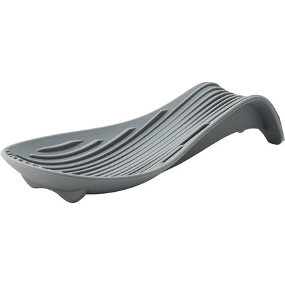 Silicone Kitchen Spoon Holder Tray for Spatulas and Cooking Utensils