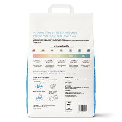 Purrify Health Monitoring Cat Litter Color Changing Clumping Low Dust