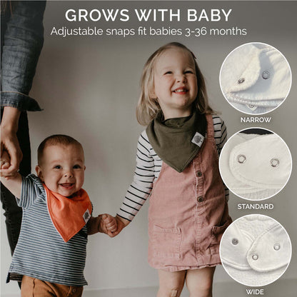 Butterfly Bandana Bib Set (8 pack)