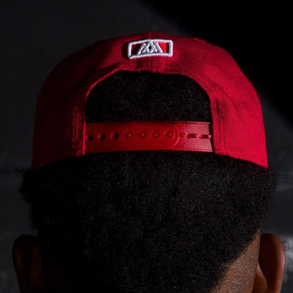 ‘7’ Premium SnapBack - Red/White