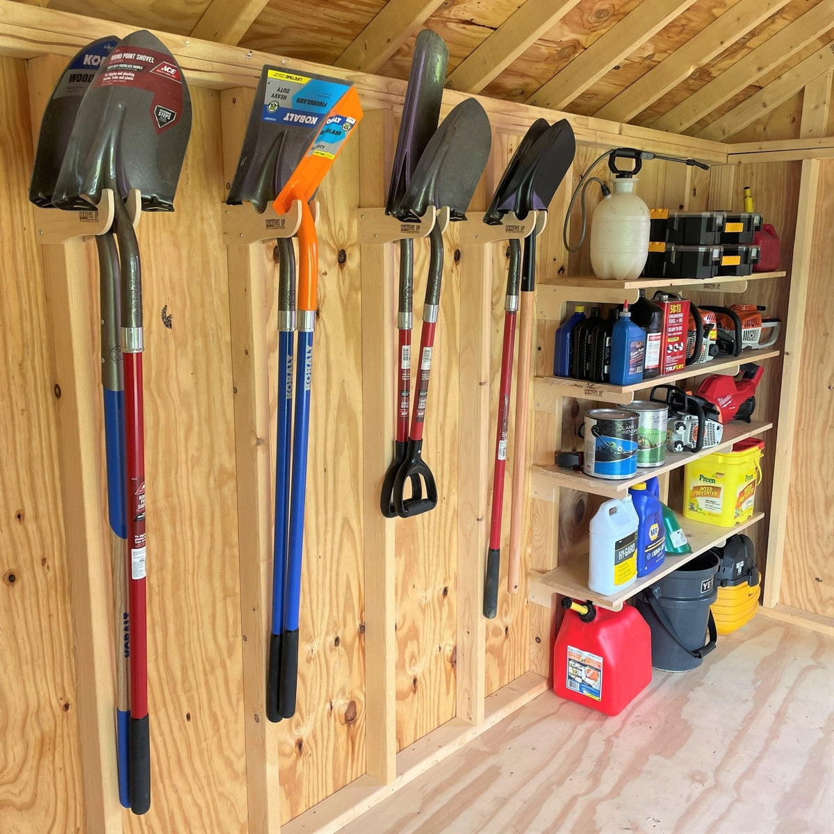 Shed Shelf Brackets - Stud Mount