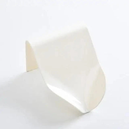 Wall-suction Drain Soap Dish Decorative Drainage Soap Holder Soap Holder Storage Container Home Bathroom Kitchen Accessories Self Adhesive Soap Drain Rack Soap Holder with Hook Wall Mount Soap Dish with Hook Sponge Soap Draining Tray Plate